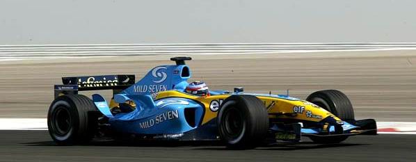 Jarno Trulli manteve um ritmo consistente e sem erros, terminando o GP em 4 lugar - Foto: 03.04.2004