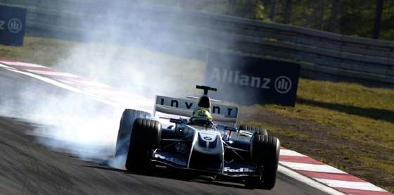Em todos os treinos, em Nrburgring, Ralf andou forte, mas na classificao perdeu para Montoya - foto: 29.05.2004