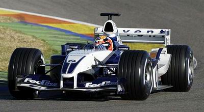 Antonio Pizzonia virou em 1'09"161, em 29.01.2004, pilotando o Williams FW-25B (carro hbrido de 2003 e 2004) e  o novo recordista da pista de Valencia (Espanha). Foi o mais rpido entre 20 pilotos que andaram o ms todo.