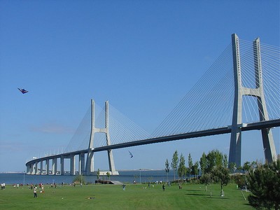 PONTE VASCO DA GAMA (LISBOA) - A MAIOR DA EUROPA.