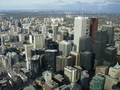 Centro de Toronto, fotografado da Torre de Televiso em outubro/2006. (Foto/Crdito: Mrcio Oliveira)
