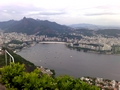 Rio de Janeiro com o Cristo Redentor ao fundo (foto tirada no Po de Acar em 2009) - Foto/Crdito: Leila Pinheiro (Santos/SP)
