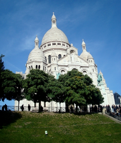 Igreja Sacré Coeur de Montmartre, em Paris. (FOTO/CRÉDITO: Fernando Toscano, www.portalbrasil.net)