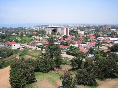 Bujumbura, capital do Burundi. FOTO/CRÉDITO: http://pt.wikipedia.org/wiki/Ficheiro:BujumburaFromCathedral.jpg