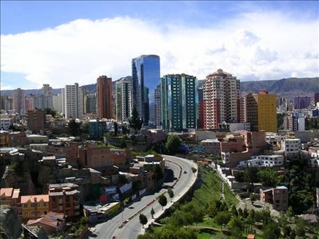 La Paz - FOTO/CRÉDITO: http://pt.wikipedia.org/wiki/Ficheiro:Sopocachi.jpg