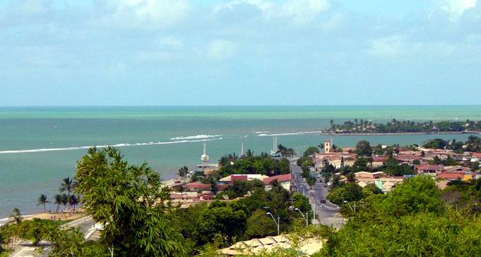 Vista parcial de Porto Seguro (BA)