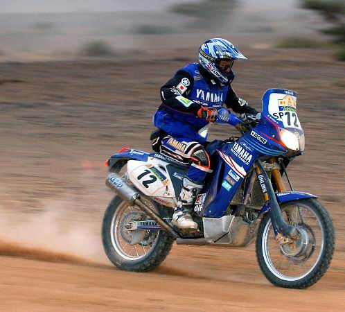 David Frtign teve o grande mrito de colocar a nica Yamaha entre os 15 melhores - 7 lugar no Dacar 2004