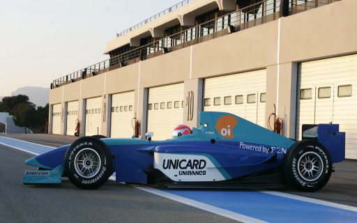 GP2/2005: Nelsinho Piquet iniciou os testes em Paul Ricard no final de fevereiro e foi um dos mais rpidos em todas as sesses.
