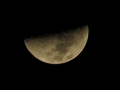 Lua Crescente - 2012. Foto/Crdito: (Robertha Mendona com Canon SX40 IS)