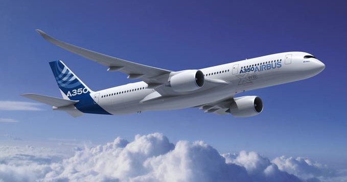 Airbus A-350 (Imagem/crdito: Airbus S.A.)