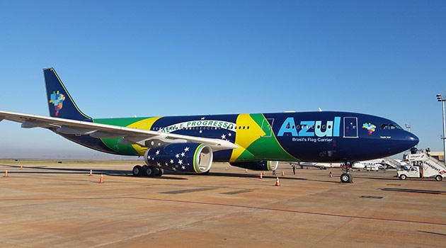 Alguns de nossos aviões - Azul Linhas Aéreas Brasileiras