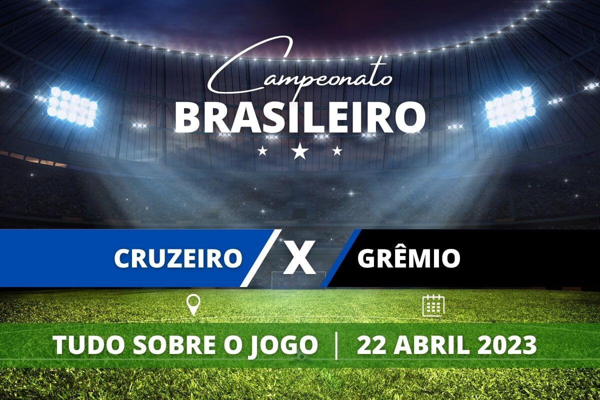 Cruzeiro x Grêmio pela 2ª rodada do Campeonato Brasileiro. Saiba tudo sobre o jogo: escalações prováveis, onde assistir, horário e venda de ingressos