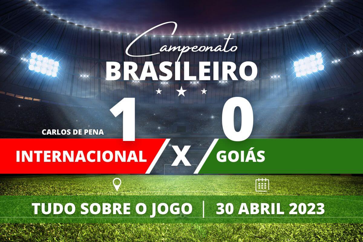 Internacional 1 x 0 Goiás - Colorado vence no Beira Rio e fica na quarta colocação do Brasileirão