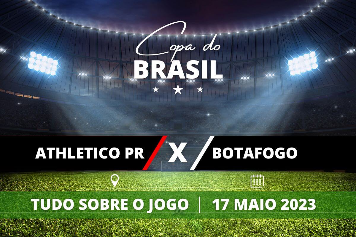 Athletico-MG x Botafogo jogo de ida das oitavas da Copa do Brasil. Saiba tudo sobre o jogo: escalações prováveis, onde assistir, horário e venda de ingressos