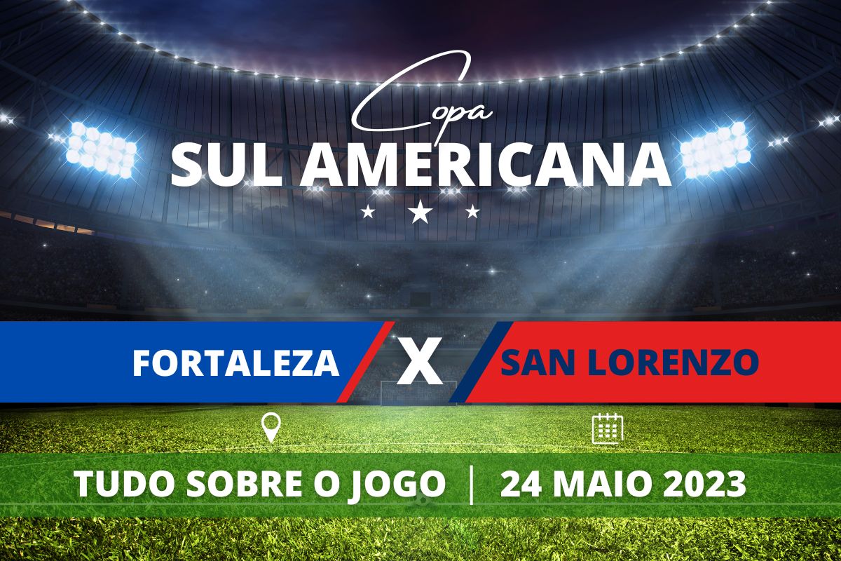 Fortaleza x San Lorenzo pela 4ª rodada da fase de grupos da Copa Sul Americana - Grupo G. Saiba tudo sobre o jogo: prováveis escalações, onde assistir, horário e venda de ingressos.