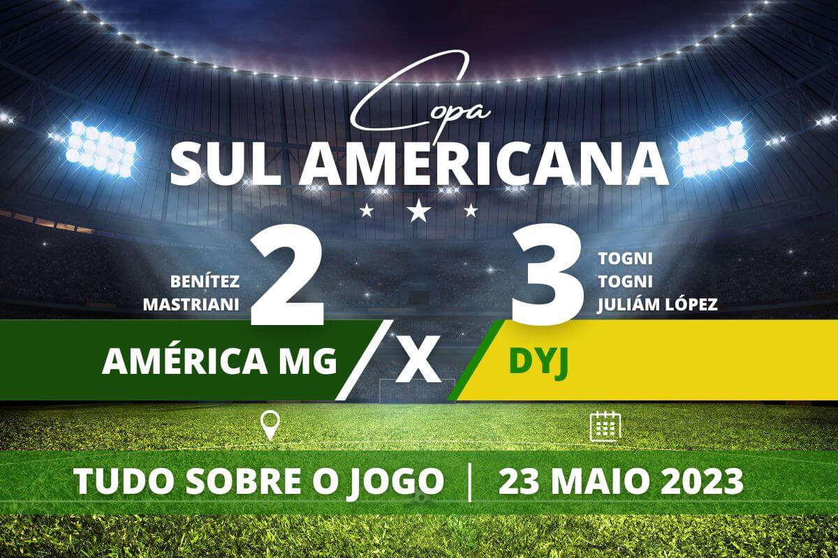 América MG 2 x 3 Defensa y Justicia - Foi um grande embate entre as equipes, América começa vencendo a partida mas perde as forças com a virada do adversário e é derrotado.