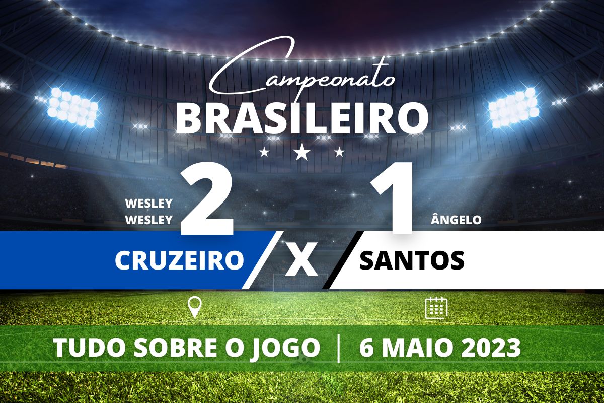 Cruzeiro 2 x 1 Santos - A Nação Azul vence mais uma, desta vez em cima do Santos e tem grandes chances de dormir este sábado na ponta da tabela