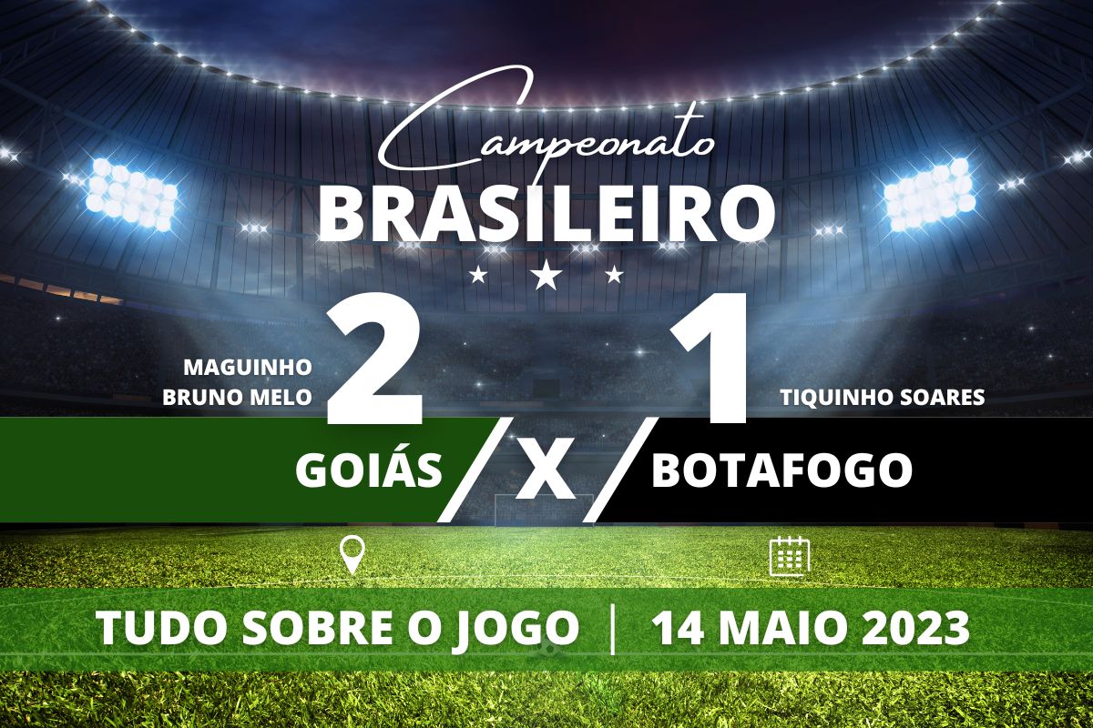 Goiás 2 x 1 Botafogo - Em casa, Goiás vence de virada o até então insuperável Botafogo que mesmo perdendo se mantém na liderança do Campeonato Brasileiro.