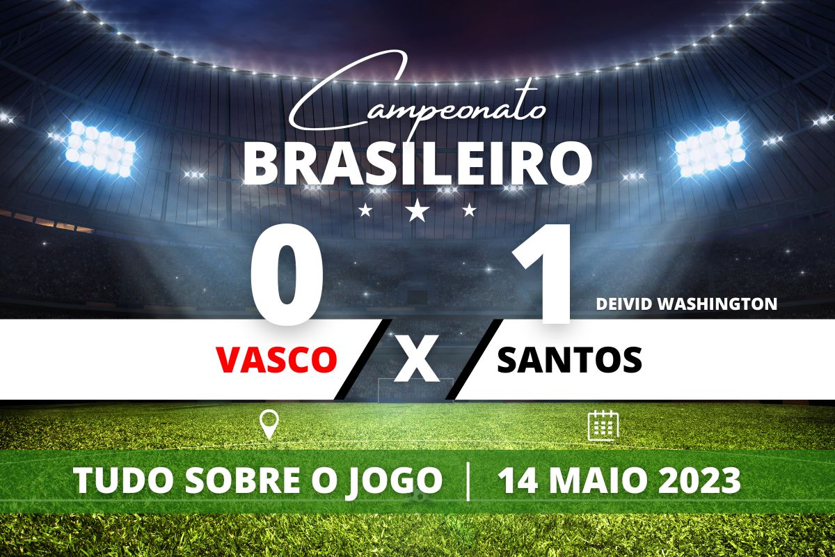 Vasco 0 x 1 Santos - Santos sabe aproveitar as oportunidades e conquista sua primeira vitória fora de casa pelo Brasileirão. Já o Gigante da Colina pressionou bastante mas não conseguiu furar a defesa do Peixe.