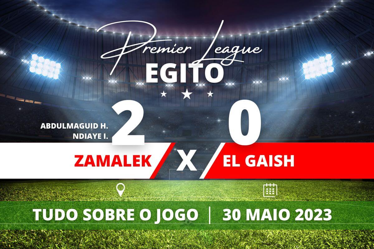 Arte: Portal Brasil │ Zamalek 2 x 0 El Gaish - Athletico-PR - Zamalek 2 x 0 El Gaish. Gols: Abdulmaguid H. (Zamalek) aos 40' do 2° tempo e Ndiaye I. (Zamalek) aos 42' do 2° tempo. Cartão amarelo: Dunga N. (Zamalek) e Khawaga M. (El Gaish).