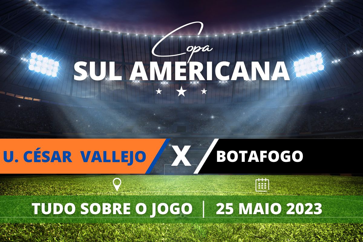 Universidad César Vallejo x Botafogo pela 4ª rodada da fase de grupos da Copa Sul Americana - Grupo G. Saiba tudo sobre o jogo: prováveis escalações, onde assistir, horário e venda de ingressos.