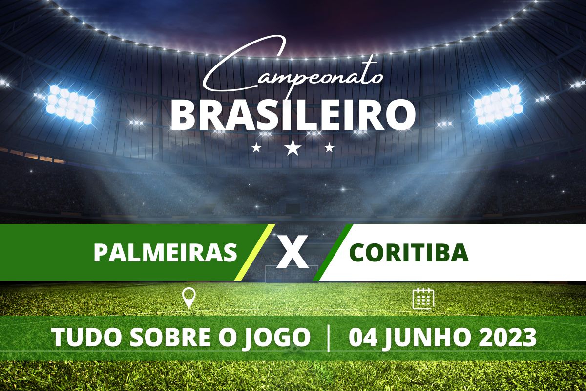 Palmeiras x Coritiba pela 9ª rodada do Campeonato Brasileiro. Saiba tudo sobre o jogo: escalações prováveis, onde assistir, horário e venda de ingressos