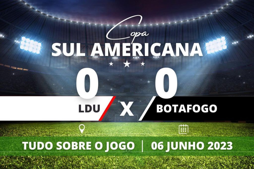LDU 0 x 0 Botafogo - Lucas Perri, goleiro do Botafogo, faz milagre, garante ótimo empate jogando na altitude e Botafogo segue líder do grupo.