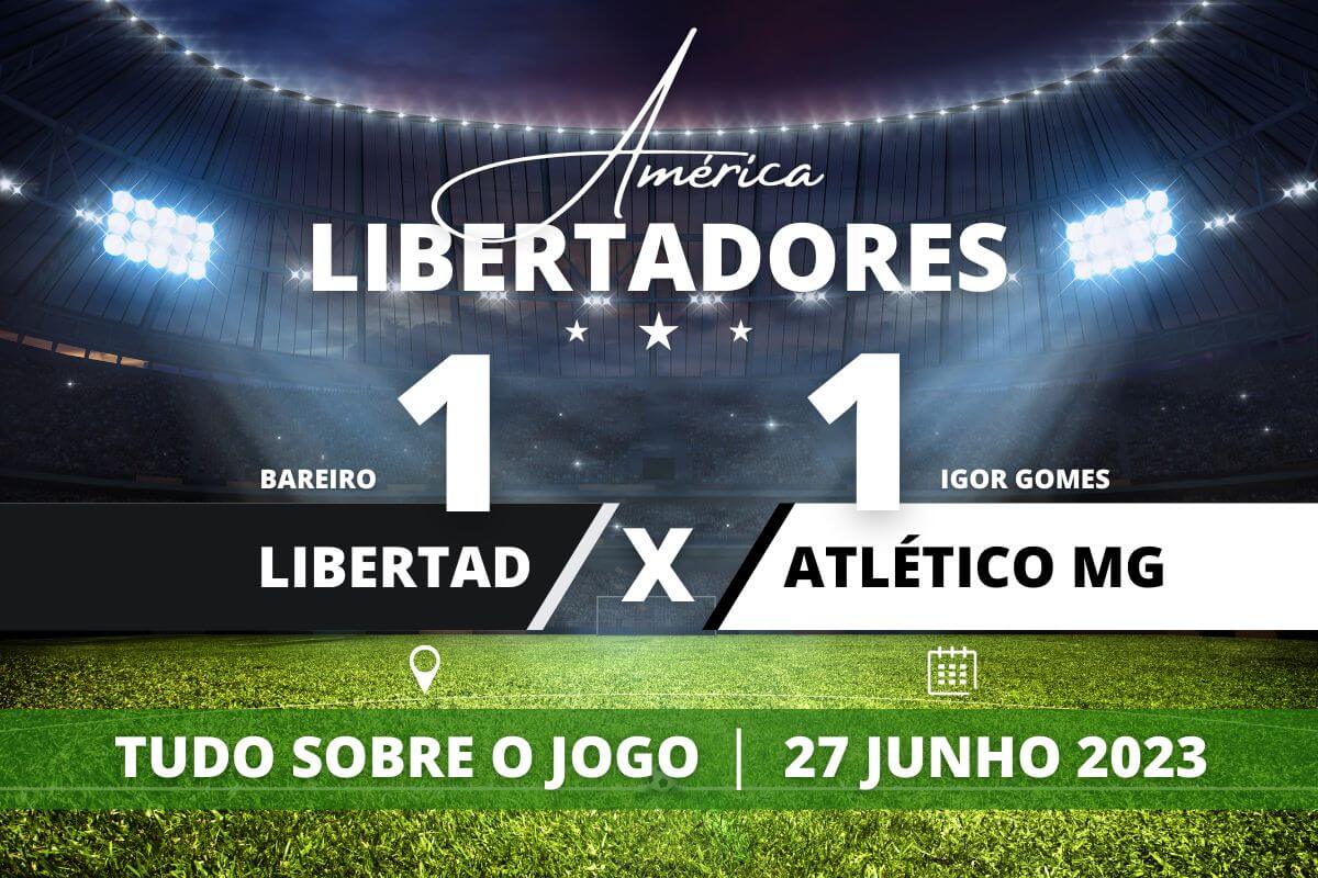 Libertad 1 x 1 Atlético MG - Igor Gomes entra no 2º tempo e empata o jogo que confirma o Galo na próxima fase da Libertadores.