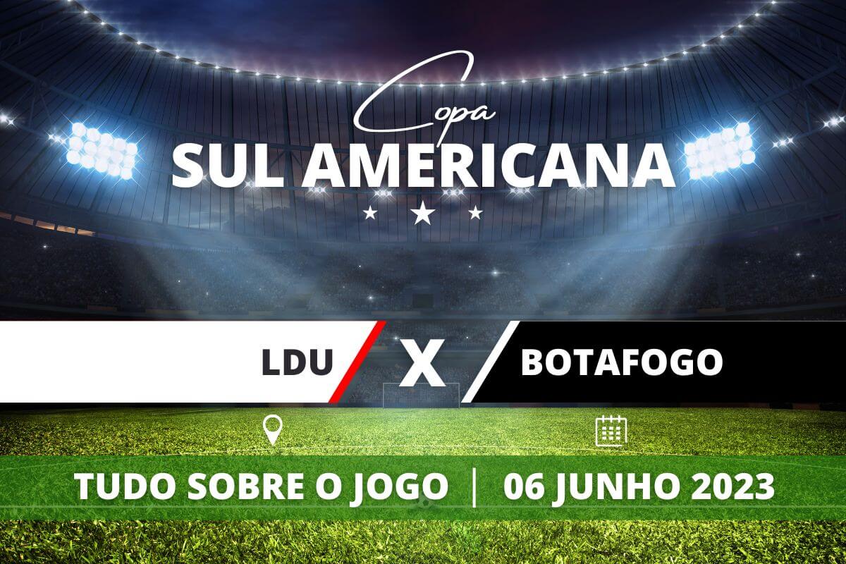 LDU x Botafogo pela Copa Sul Americana 2023. Saiba tudo sobre o jogo - escalações prováveis, onde assistir, horário e venda de ingressos