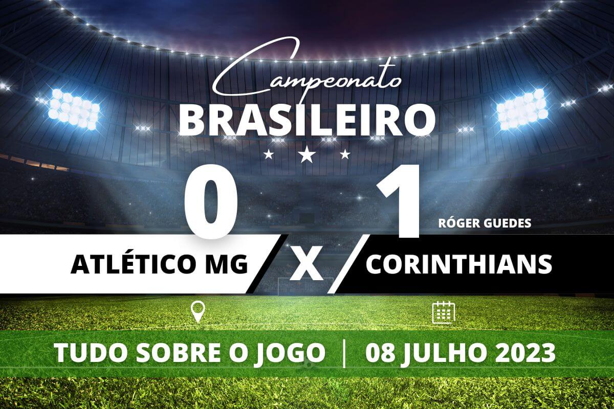 Atlético MG 0 x 1 Corinthians - Excelente resultado para o Timão que se afasta da zona do rebaixamento, por outro lado, Galo ainda não venceu após 4 jogos com Felipão no comando.