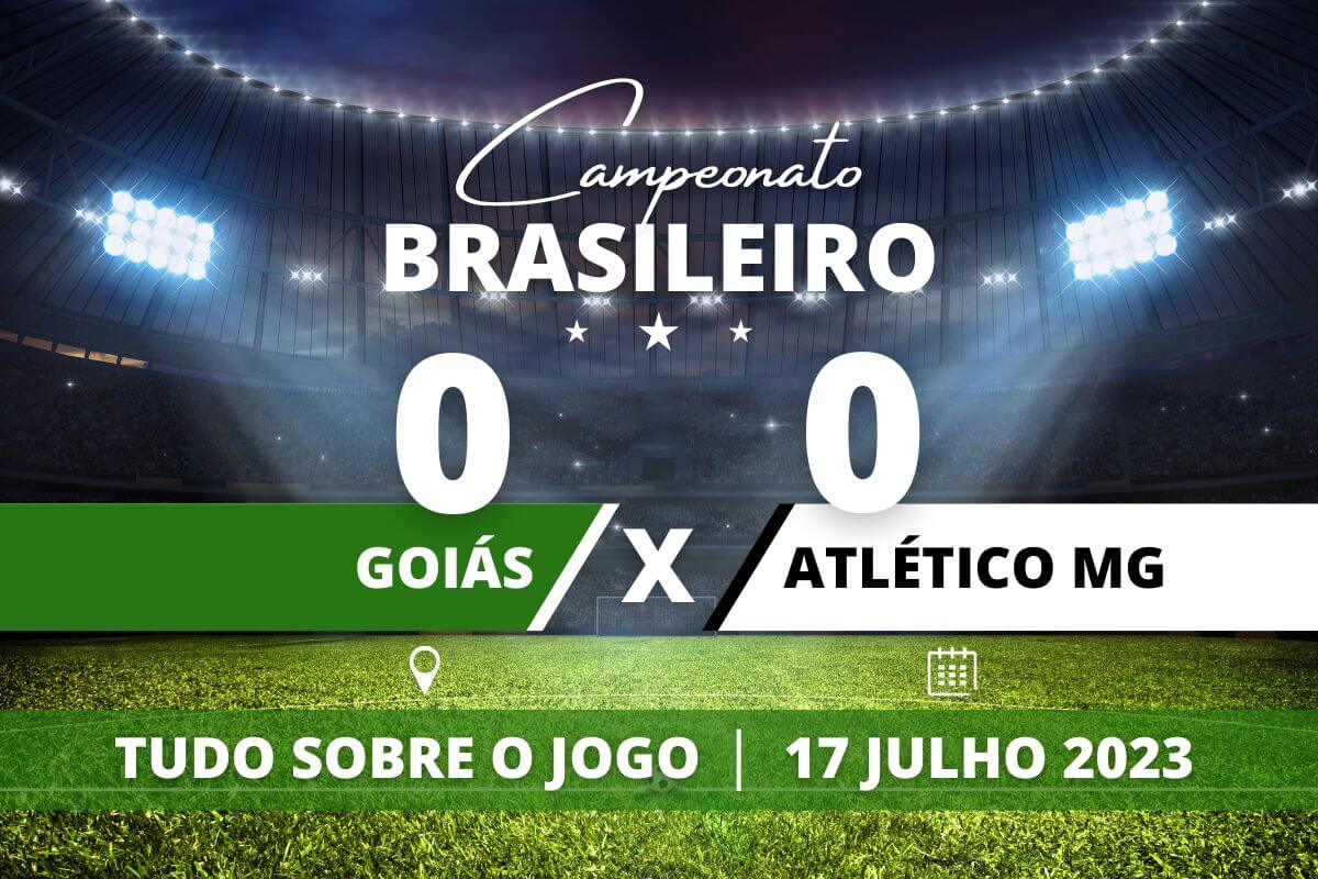 Goiás 0 x 0 Atlético-MG - Os times vem de uma sequência de derrotas no brasileirão e terminam hoje levando mais uma, empatam sem gols e seguem na zona de rebaixamento.