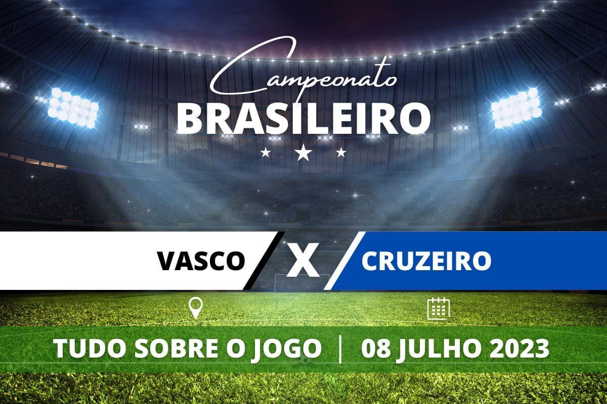 Vasco x Cruzeiro: onde assistir, horário e escalações pelo Brasileiro