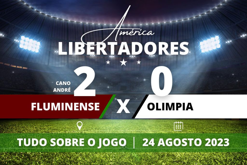 Fluminense 2 x 0 Olímpia - No Maracanã, Fluminense garante vantagem para o jogo de volta das Quartas de Final da Libertadores, após vencer o Olimpia com gols de André e Cano na noite desta quinta-feira.