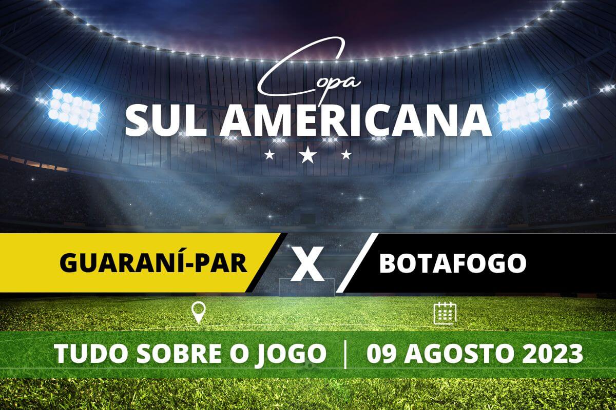 Portal Brasil Guaraní-PAR x Botafogo pela Copa Sul Americana. Saiba tudo sobre o jogo - escalações prováveis, onde assistir, horário e venda de ingressos