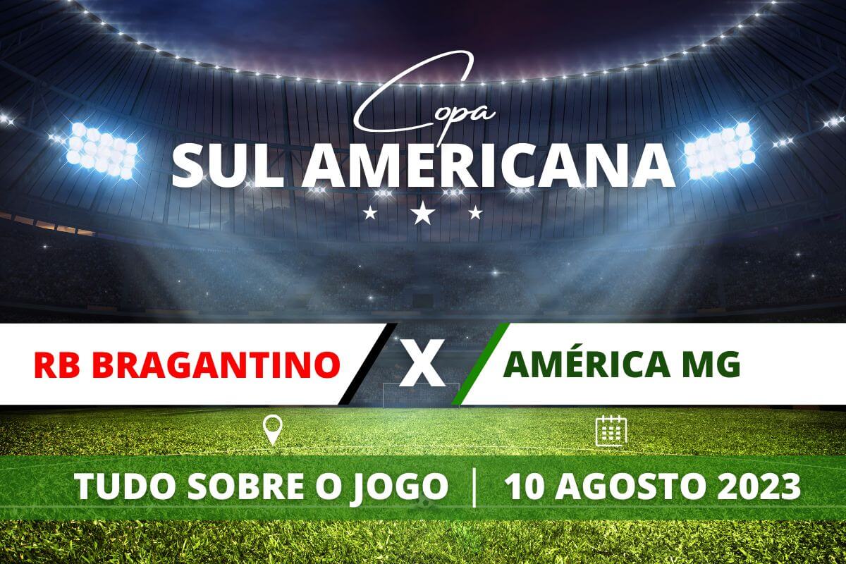 Portal Brasil RB Bragantino x América-MG pela Copa Sul Americana. Saiba tudo sobre o jogo - escalações prováveis, onde assistir, horário e venda de ingressos