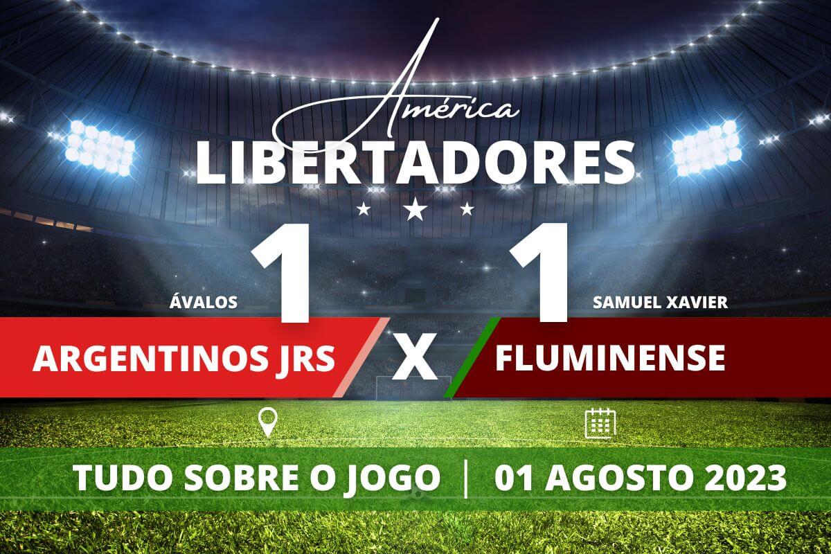 Argentinos Juniors 1 x 1 Fluminense - Tricolor Carioca busca o empate aos 44 do 2º tempo após time argentino ter goleiro expulso e feito todas as substituições