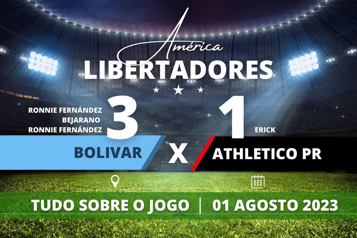 Bolívar 3 x 1 Athletico-PR - Athletico-PR inicia ganhando, mas Bolívar vira o jogo e garante pontuação na Libertadores