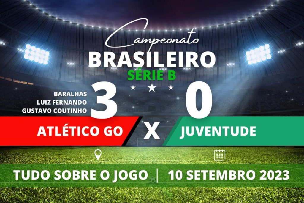 Atlético GO 3 x 0 Juventude - Dragão segue forte no campeonato e tem mais um resultado positivo com gol do artilheiro da competição.