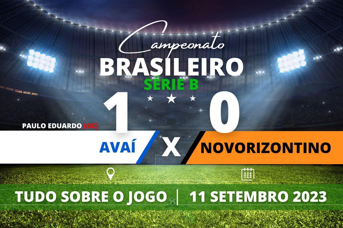 Avaí 1 x 0 Novorizontino -Avaí vence por gol contra e consegue subir na tabela