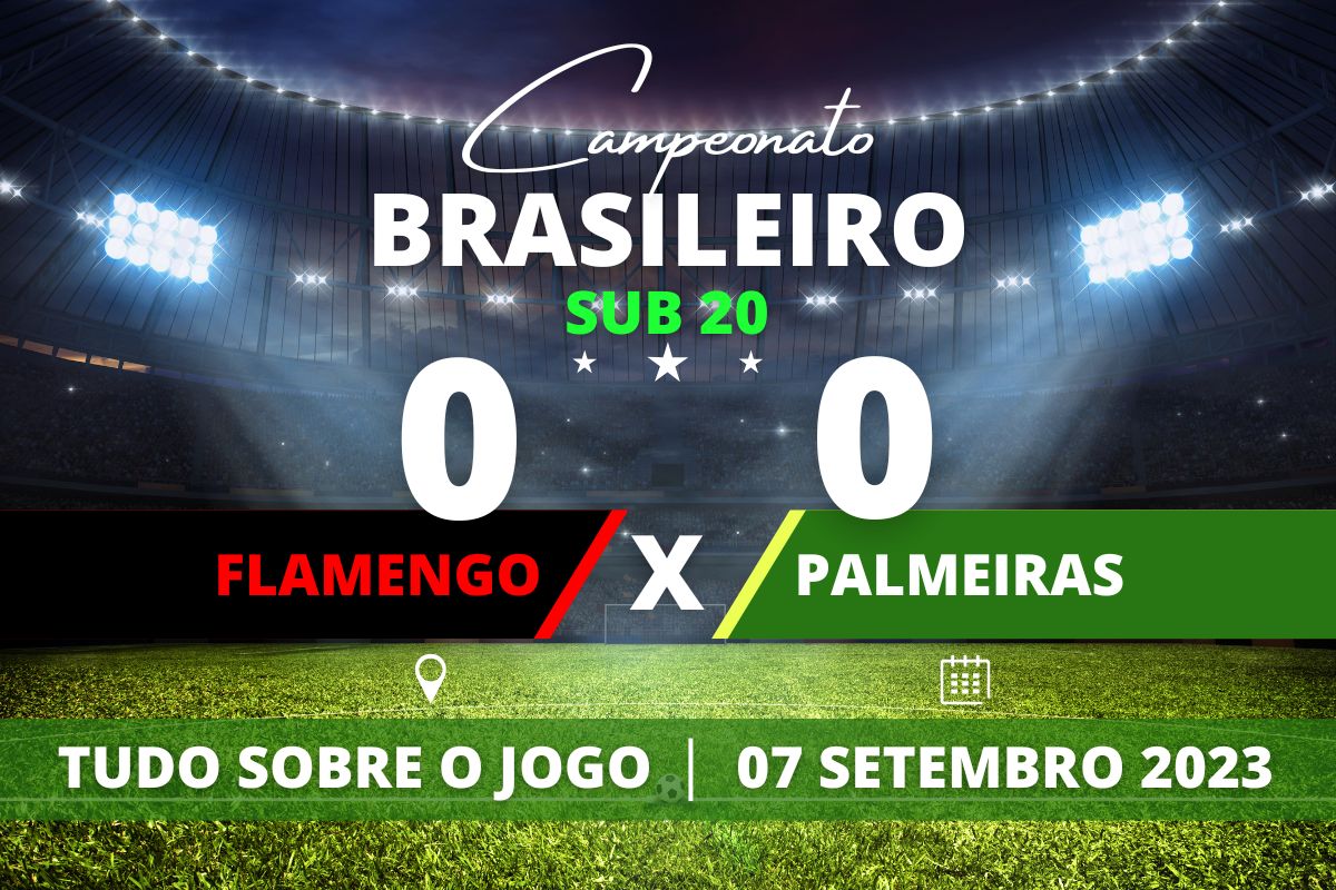 Flamengo 0 x 0 Palmeiras - No Raulino de Oliveira, Flamengo vence o Palmeiras nas disputa de pênaltis e se consagra Campeão, levando pela segunda vez o troféu do Campeonato Brasileiro Sub-20.
