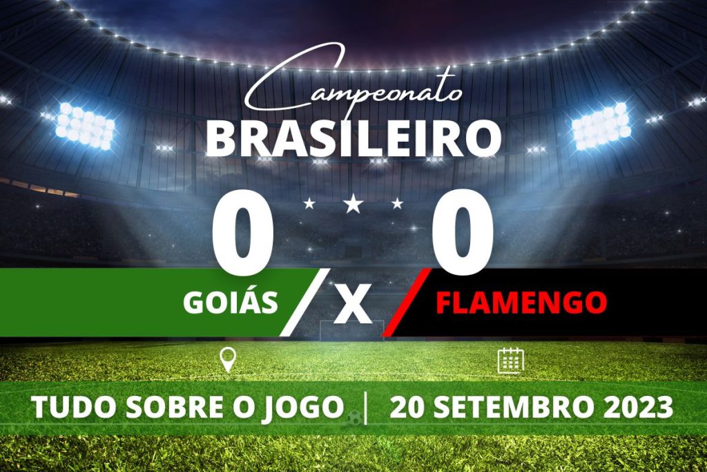 Goiás 0 x 0 Flamengo - Na Serrinha, Goiás e Flamengo empatam sem gols em partida com pouquíssimas chances e resultado ruim para ambas as equipes. Válida pela 24° rodada do Campeonato Brasileiro.