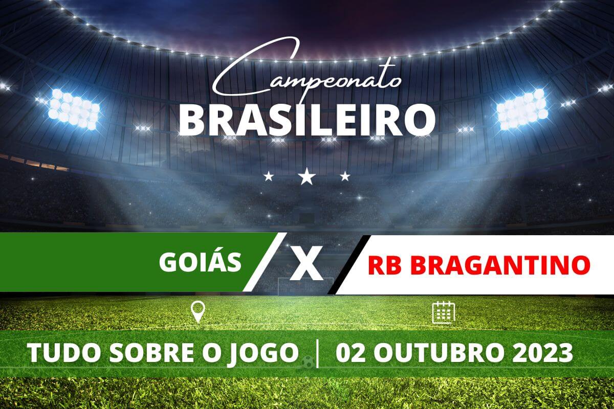 Goiás x RB Bragantino pela 31ª rodada do Campeonato Brasileiro. Saiba tudo sobre o jogo: escalações prováveis, onde assistir, horário e venda de ingressos