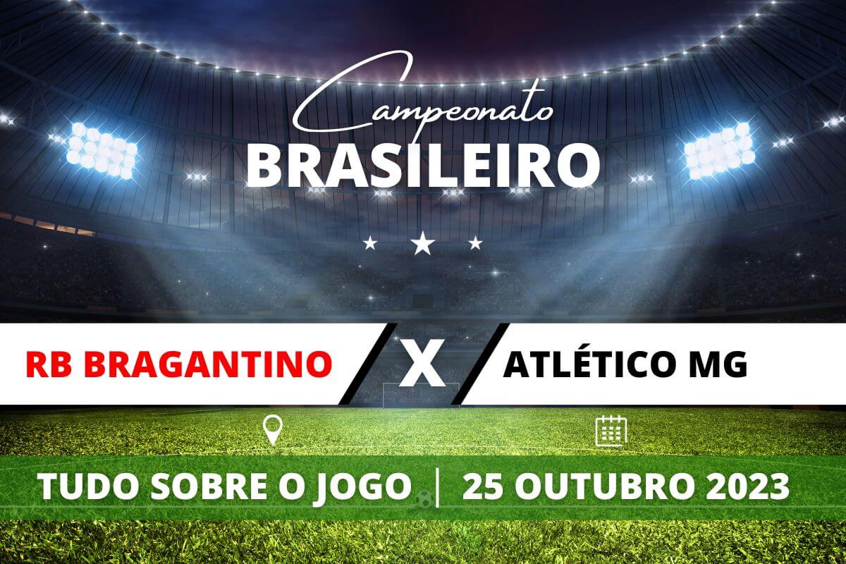 RB Bragantino x Atlético-MG pela 29ª rodada do Campeonato Brasileiro. Saiba tudo sobre o jogo: escalações prováveis, onde assistir, horário e venda de ingressos