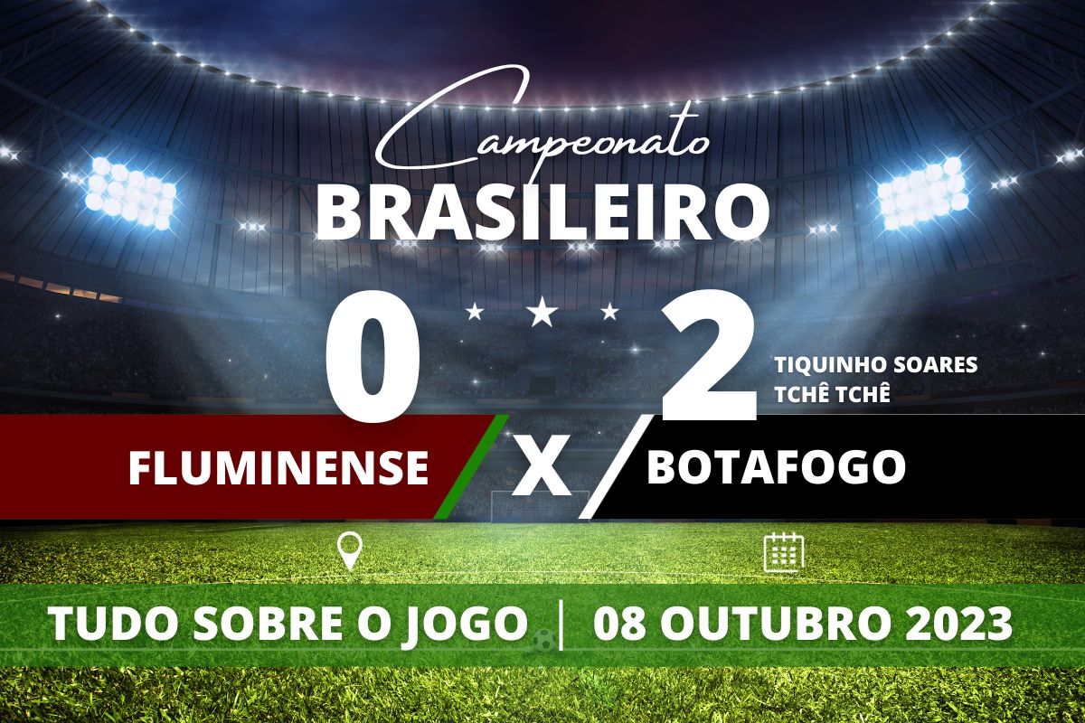 Fluminense 0 x 2 Botafogo - Em dia de Clássico no Maracanã, Botafogo vence o Fluminense por 2 a 0 com gols ainda no primeiro tempo com gols de Tchê Tchê e Tiquinho Soares e quebra jejum de cinco jogos sem vencer. Partida válida pela 26° rodada do Campeonato Brasileiro.
