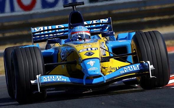 Fernando Alonso dominou o treino de classificao e a corrida no dando chance a seus adversrios (o piloto mais novo da histria a vencer um GP: 22 anos e 26 dias) - 24.08.2003.