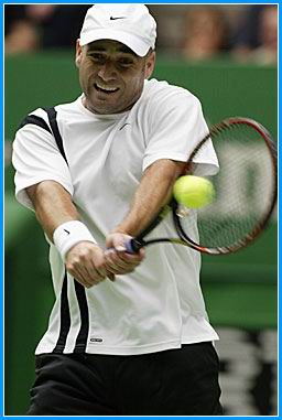 Andre Agassi (Crdito: Australian Open Media) - Abril/2003