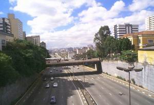 Foto do bairro da Liberdade