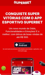 Suberbet Aplicativo Android